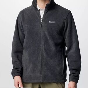 Columbia Gray Full-Zip Jacket Steens Mountain Size L 1706141